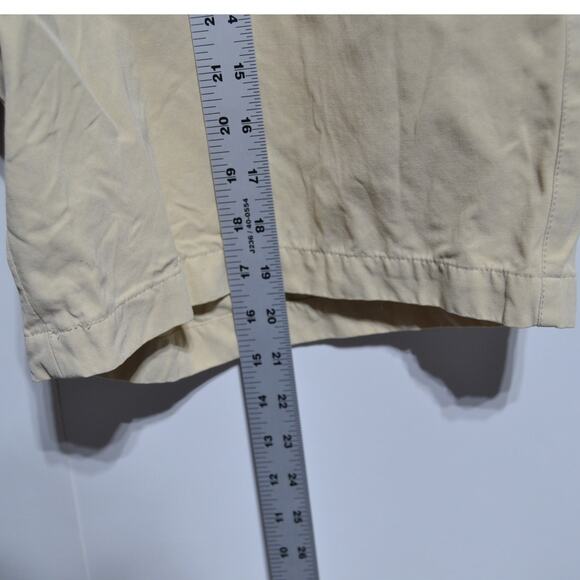 Nat Nast Men's Lux Originals Khaki Silk Cotton Blend Shorts Size 38 - Picture 8 of 11
